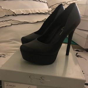 Jessica Simpson JS-Waleo Black Sz 8.5